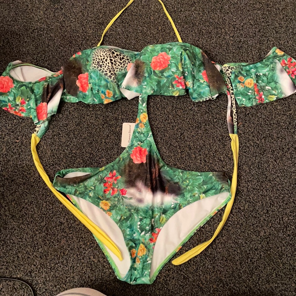 Animal Print Bathing Suit